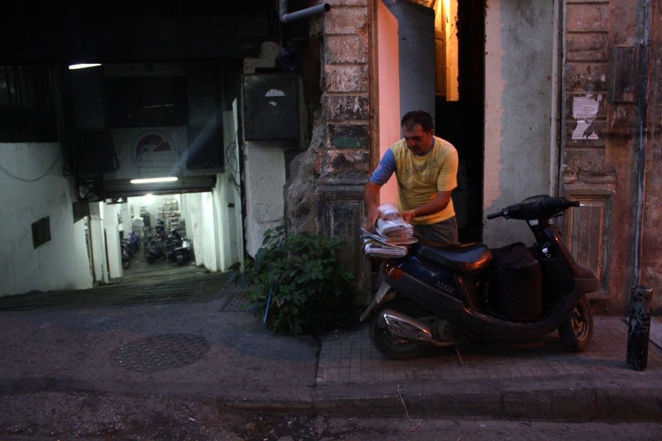 Motorcycle courier